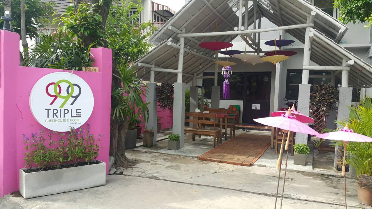 치앙마이 999 Triplenine Chiangmai 호스텔 외부 사진