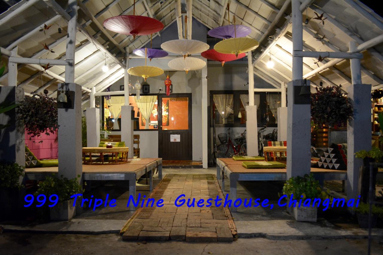 치앙마이 999 Triplenine Chiangmai 호스텔 외부 사진