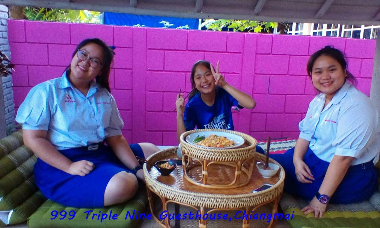 치앙마이 999 Triplenine Chiangmai 호스텔 외부 사진